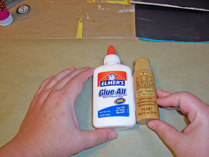 How To Make Acrylic Paint Crackle Glue