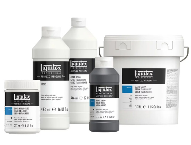 Liquitex BASICS Gesso, Gallon 