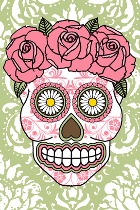 Day of the Dead Postcard Swap