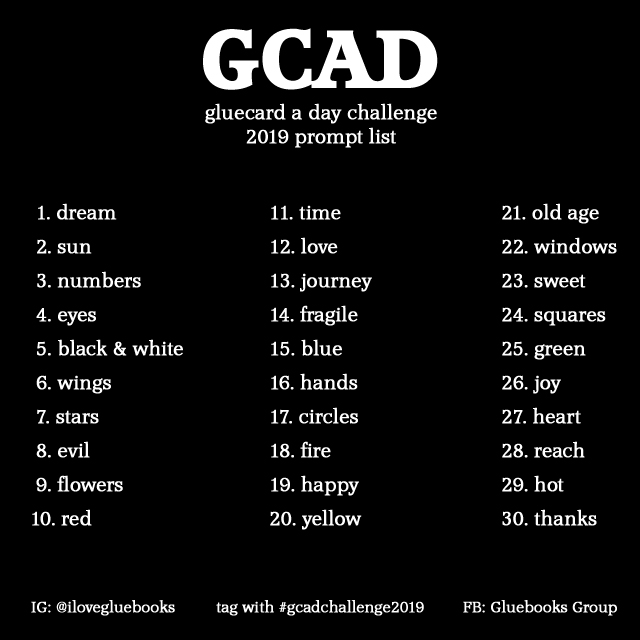 Gluecard a Day Challenge (GCAD) 2019