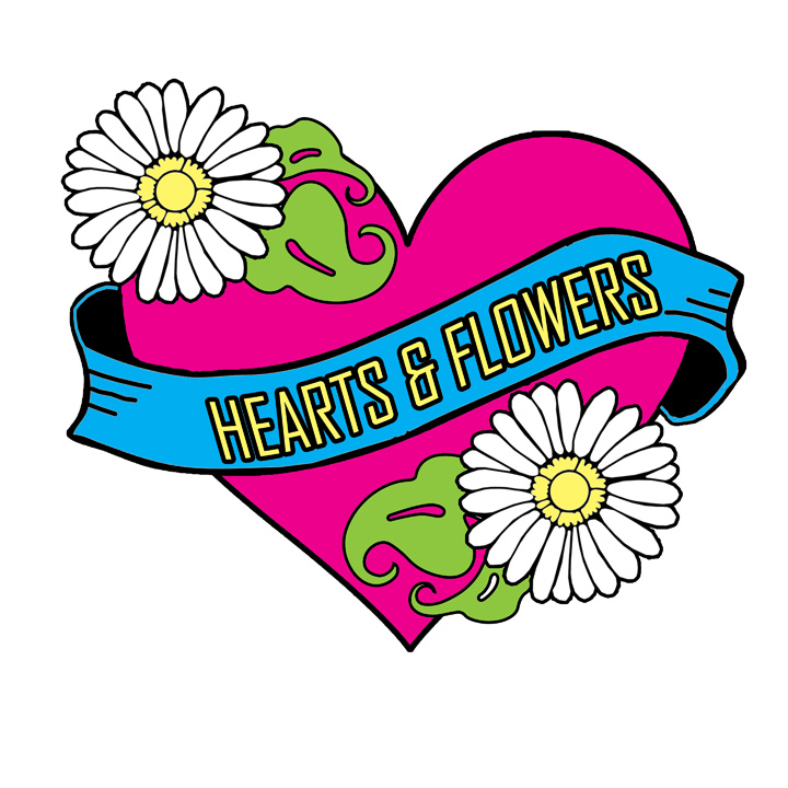 Hearts & Flowers Postcard Swap