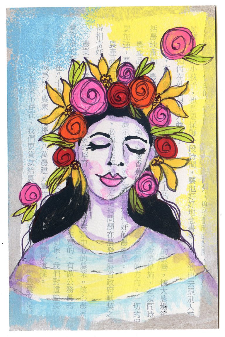 Flower Girl Postcards